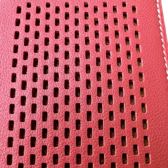 Hermes Swift Chevre Calfskin Leather Cuivre Credit Card Drivers License Wallet - Picture 8 of 9